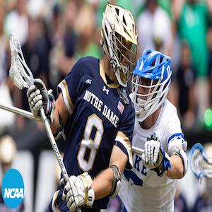 College Athletes Playing Lacrosse